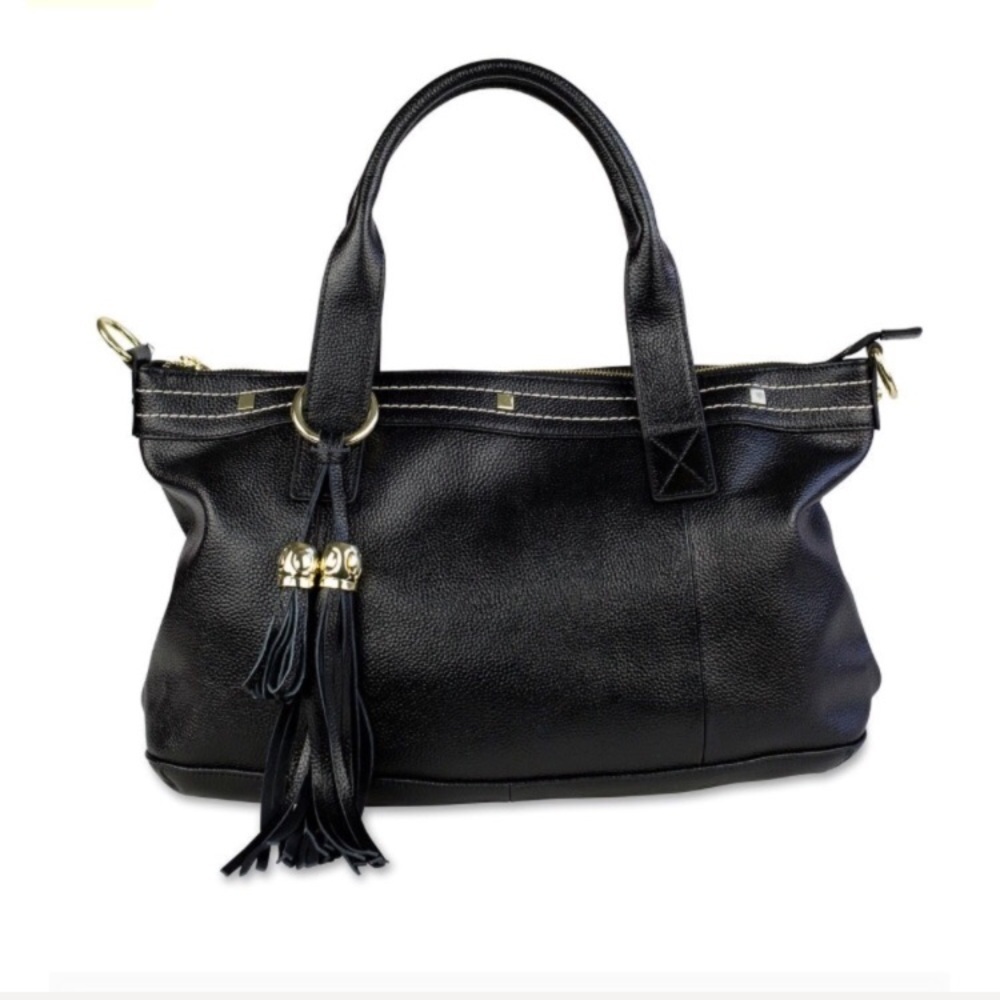 Coure & Pelle Amelia leather bag Mustard yellow - NWT - Picture 5 of 7